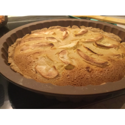 Рецепт: Пирог "Цветаевский" с яблоками