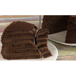 Рецепт: Шоколадный торт без раскатки на сковороде