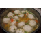 Фото Овощной суп с фрикадельками из индейки