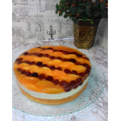 Тирольский пирог с ягодами и заварным кремом — рецепт с фото пошагово