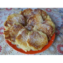 Рецепт: Яблочные пирожки-оладушки
