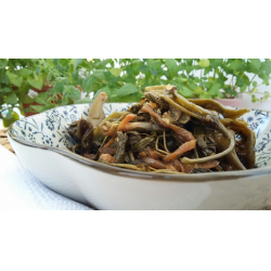 Рецепт: Жареные листья перца "Кочи нипи"