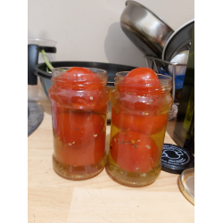 Рецепт: Квашеные помидоры простейшего приготовления
