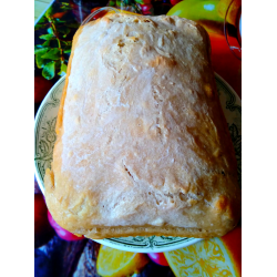 Рецепт: Хлеб на закваске из цельнозерновой муки