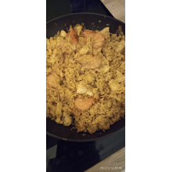 Рецепт: Паэлья рис по-испански с шафраном