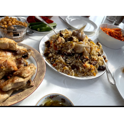 Рецепт: Узбекский плов с рисом девзира