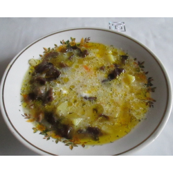 Рецепт: Грибной суп с древесными грибами