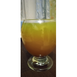 Рецепт: Безалкогольный слоистый коктейль "Радуга"