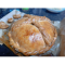 Фото Слоеный пирог с грибами, луком, курицей, рисом