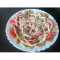 Фото Теплый салат из кабачков со свежими томатами и сыром