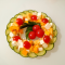 Фото Праздничная закуска "Сырная тарелка" с помидорами черри
