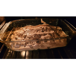 Фото Жареные кабачки в грибном соусе