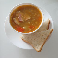 Рецепт: Машхурда - узбекский суп из маша (бобы мунг)