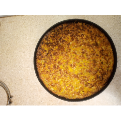 Фото Пирог c яблоками, тыквой и овсянкой